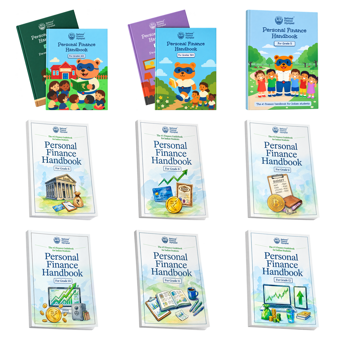 Personal Finance Handbook Bundle | Grades 1–12 | Diwali Offer