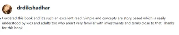 Review from Lins Moirangthem: I received the book. And it's amazing. Thank you, my child started mentioning certain words which he had not known earlier.