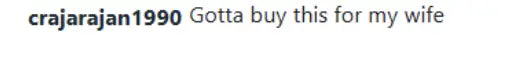 Review from crajarajan1990: Gotta buy this for my wife.