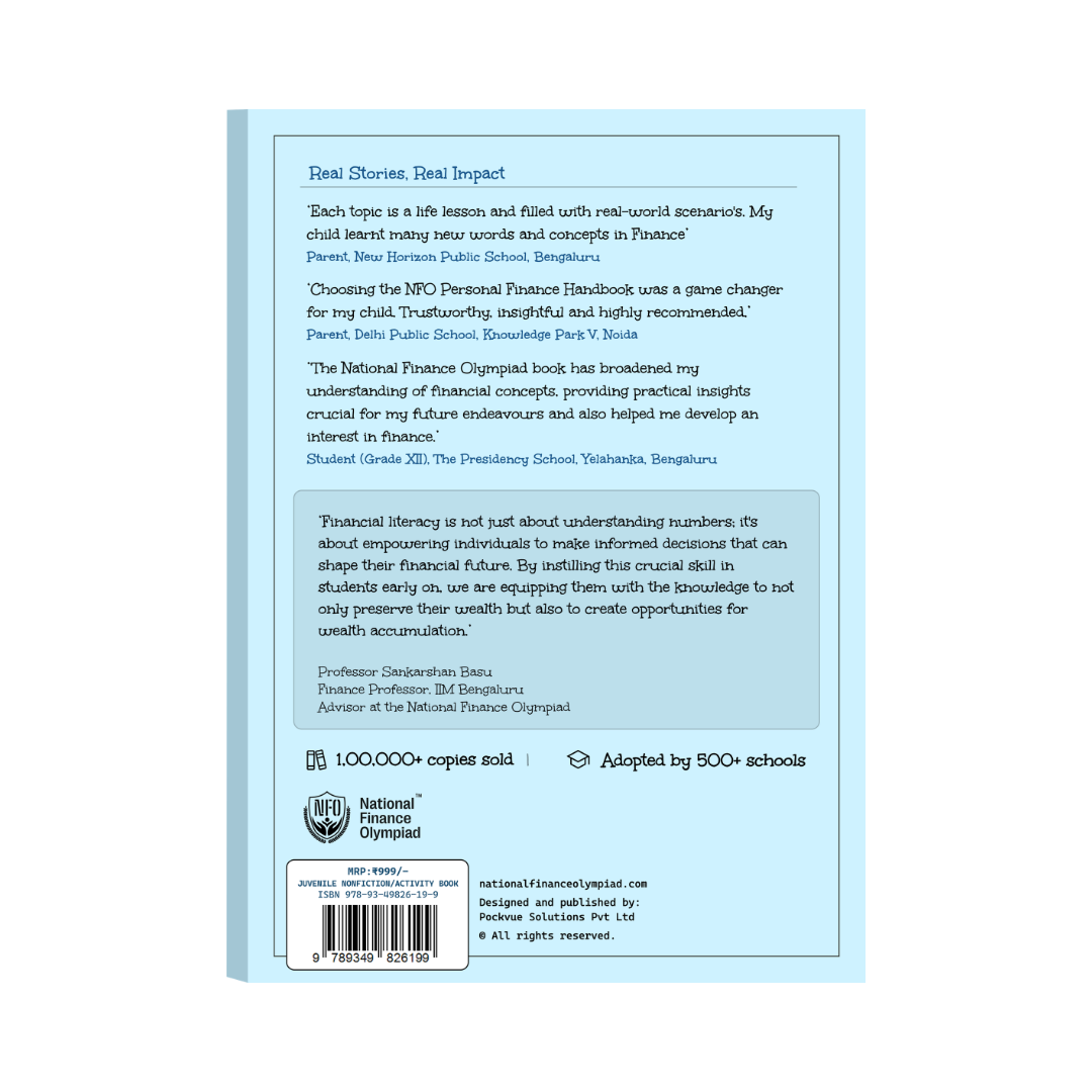 5th Grade - Personal Finance Handbook