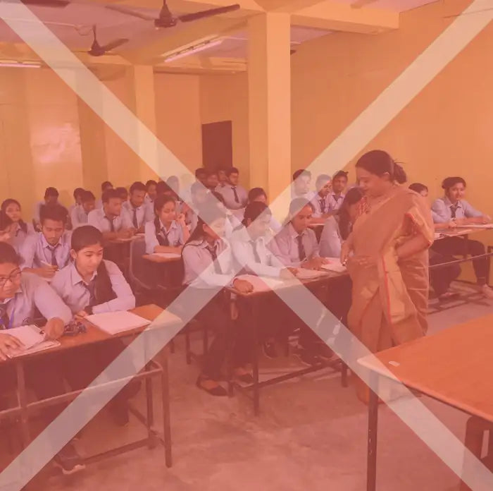 A school classroom setting