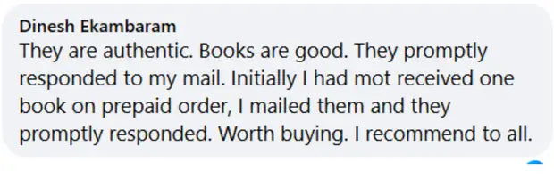 Review from s.kalyanaraman: Excellent effort to get financial literacy in place at school level.
